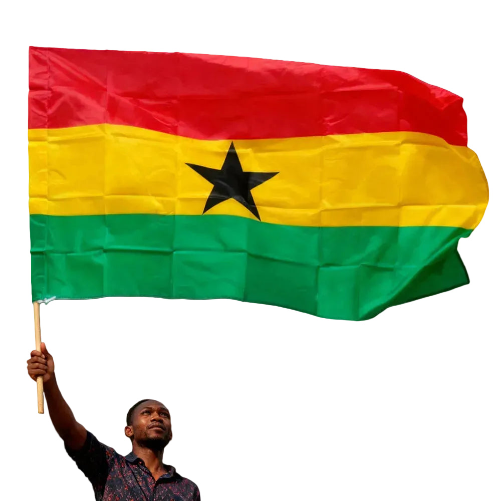 Ghana Flag Scarf